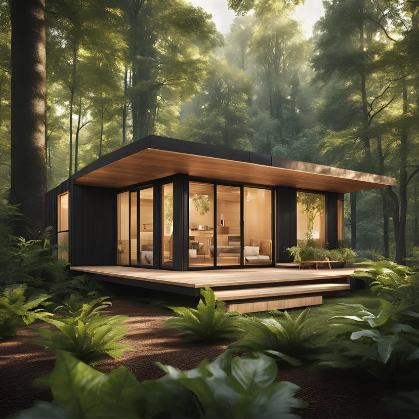 Engineered prefab panels being installed for rapid modular construction