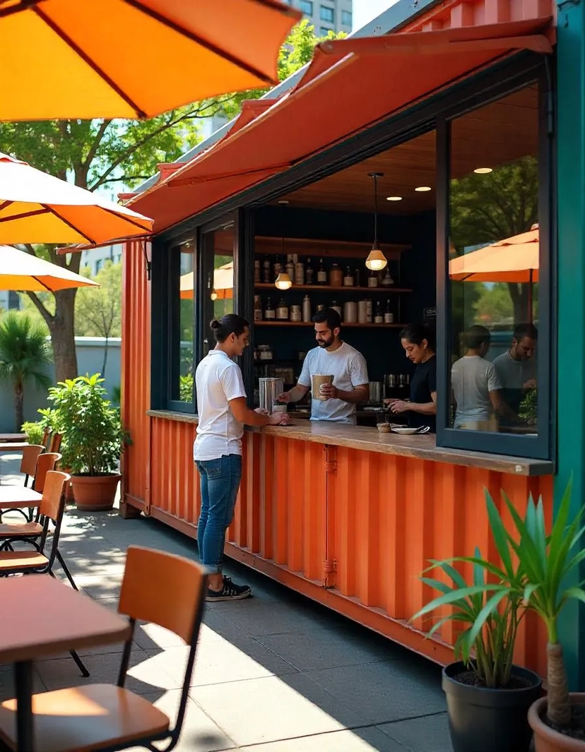 Sustainable prefab construction site emphasizing speed and efficiency